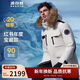 波司登極寒鵝絨羽絨服男女情侶同款冬加厚連帽短款大毛領(lǐng)保暖外套