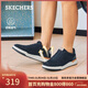 斯凱奇（Skechers）男鞋秋季網(wǎng)面運動(dòng)鞋百搭舒適休閑鞋通勤板鞋帆布鞋210793