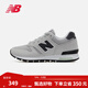 NEW BALANCE 官方休閑鞋男鞋女鞋簡(jiǎn)約經(jīng)典舒適百搭時(shí)尚輕便復古運動(dòng)鞋565系列 灰色 ML565CLG 42 (腳長(cháng)26.5cm)