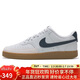 耐克NIKE男子休閑鞋 COURT VISION LO 運動(dòng)鞋IB2998-003白黑棕42