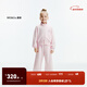 little MO&Co.兩件套裝 童裝秋裝新款女童休閑衛衣外套直筒衛褲 柔粉色2 130 130/64