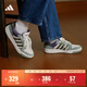 adidas ENTRAP美式校園風(fēng)運動(dòng)少年感復古籃球風(fēng)板鞋男女阿迪達斯 漢玉白/巖層橄欖綠/銀灰綠   42