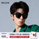 BOLON暴龍眼鏡黑超墨鏡男款方框太陽(yáng)鏡女偏光開(kāi)車(chē)駕駛鏡旅游防曬BL3111 C10-灰色/亮黑偏光