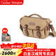 白金漢（Billingham）Hadley Small Pro攝影包單反單肩斜跨包適用索尼a7m4/富士X100VI 哈蘇X2D相機包英國原裝進(jìn)口 卡其帆布/棕褐色皮 505033-70