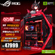 華碩（ASUS）華碩銳龍R9 9950X3D/RTX5090夜神旗艦猛禽 ROG全家桶RO姬主題創(chuàng  )世神臺式整機游戲臺式組裝電腦主機 R9 9950X3D+華碩RTX5090丨二