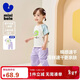 迷你巴拉短袖套裝男女童寶寶透氣童裝夏長(cháng)褲防蚊褲t恤兩件套