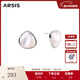 Arsis流光貝語(yǔ)耳釘銀色耳環(huán)白貝母耳飾優(yōu)雅時(shí)尚高級生日禮物送女友 流光貝語(yǔ)耳釘（銀色大號）