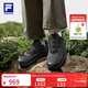 FILA 斐樂(lè )官方男鞋BOA EXPLORER 3+戶(hù)外鞋2026春新款探險家跑步鞋 黑-BA 41