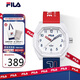 斐樂(lè )（FILA）新年禮物復古老爹風(fēng)男生女生初高中學(xué)生手表經(jīng)典配色腕表6694-003