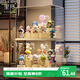 EACHY盲盒展示架收納盒透明防塵手辦玩具labubu泡泡瑪特展示盒-特大號