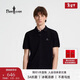 比音勒芬【冰氧吧】2026春夏新款男休閑上衣多色抗菌涼感舒彈短袖POLO衫T