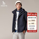 哈吉斯（HAZZYS）男裝 冬款【一衣多穿】連帽羽絨服兩件套休閑風(fēng)男外套ASFZU0CDF66