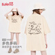 班尼路（Baleno）潮流短袖t恤女2026年夏季新款寬松貓咪印花半袖衫女裝純棉上衣服