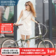 大行（DAHON）D7折疊自行車(chē)20英寸7速復古折疊車(chē)成人男女士學(xué)生單車(chē)HAC071 橄欖綠