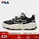斐樂(lè )（FILA）【易烊千璽同款】官方男鞋BROOK 2摩登板鞋流沙鞋休閑運動(dòng)鞋 黑/微白-BW 40