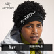 ARC'TERYX始祖鳥(niǎo) SATORO MERINO HEADBAND 男女同款 頭帶 黑色/極地白 S-M