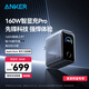 ANKER安克Prime智顯充pro160W充電器type-c氮化鎵快充140W適用蘋(píng)果17iPhone三星華為手機筆記本電腦插頭