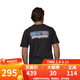 巴塔哥尼亞（Patagonia）男T恤混紡Responsibili-Tee 黑色 M