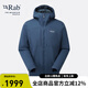 RabRAB睿坡Xenair Alpine男士防潑水透氣棉衣戶(hù)外運動(dòng)棉服夾克QIP-09 暴風(fēng)藍-TMB M