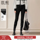 香影黑色小腳褲女高腰2025冬季新款鉛筆褲高彈力修身顯瘦通勤長(cháng)褲 黑色 L 165/68A/110-125斤