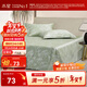 水星家紡水星家紡床單單件 60S長(cháng)絨棉貢緞床單 純棉學(xué)生宿舍單雙人床單 竹影清風(fēng)【60支長(cháng)絨棉】 230cm*200cm