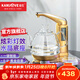 金灶（KAMJOVE）全智能自動(dòng)上水電熱水壺一體機 炫彩水晶底座恒溫耐熱茶臺玻璃燒水壺電茶壺B7 0.8L 一鍵全智能煮水