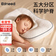 柯斯德尼（kidsneed）嬰兒枕頭兒童分區護頸枕寶寶3-8歲幼兒園午睡枕嬰兒用品