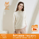 鹿王【全羊絨】純山羊絨衫女半高領(lǐng)打底針織衫簡(jiǎn)約秋冬輕薄內搭禮遇季 白色 S 160