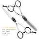 鋼夫鋼夫日本理發(fā)剪刀美發(fā)平剪牙剪打薄剪專(zhuān)業(yè)發(fā)型師專(zhuān)用理發(fā)器工具 5.5英寸平剪+牙剪無(wú)痕去量15-20