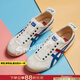 Onitsuka Tiger鬼塚虎男鞋女鞋 經(jīng)典休閑運動(dòng)鞋MEXICO 66帆布懶人鞋一腳穿休閑鞋 經(jīng)典紅白藍/帆布透氣/ 40.5