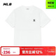 MLB短袖T恤男女時(shí)尚秋季休閑經(jīng)典純色圓領(lǐng)25新款3ATSB0153-50WHS-L