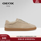 GEOX杰歐適2025年新款男士絨面撞色設計感防滑透氣時(shí)尚百搭德訓鞋 沙色 43