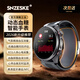 SNZESKE高端品牌血壓手表【醫護推薦】氣泵氣囊式動(dòng)態(tài)血糖心電心率尿酸血脂體溫健康精準監測無(wú)線(xiàn)藍牙通話(huà) 黑色 高配版 【動(dòng)態(tài)血糖+氣泵血壓+藍牙通話(huà)】