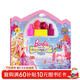 芭比與神秘之門(mén) 3D積木蠟筆涂色書(shū) 用積木搭建城堡 用色彩揮灑創(chuàng  )意 嬰幼兒童益智早教認知啟蒙手工美術(shù)創(chuàng  )意邏輯思維