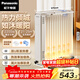 松下（Panasonic）取暖器/家用電暖器/電油汀/電暖氣片/防燙尾片節能省電大面積全屋取暖加厚烘衣加濕DS-DK2233CW
