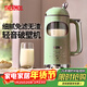 膳魔師（THERMOS）破壁機豆漿機全自動(dòng)免煮2025新款靜音免洗家用自清洗1L榨汁機3-4人用變頻輕音料理機大容量可預約 【細膩無(wú)渣】山嵐綠