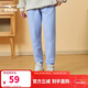 鴻星爾克褲子女運動(dòng)長(cháng)褲春季束腳抽繩戶(hù)外保暖針織休閑褲衛褲 52222302099