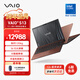 VAIO S13 13.3英寸高端輕薄筆記本電腦辦公商務(wù)電腦2025英特爾酷睿處理器鋁鎂合金面板1.05kg 源自索尼 C7-150U-32GB-1TB金櫚棕
