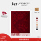 蔻馳（COACH）【新年禮物】奧萊男女同款經(jīng)典標志大尺寸圍巾戶(hù)外保暖禮物 1941紅色