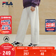 FILA【抗菌功能】斐樂(lè )兒童童裝2025年冬季新款女童中大童加絨長(cháng)褲