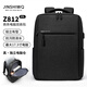 JINSHIWQ背包男女雙肩包筆記本16/17寸電腦包書(shū)包大學(xué)生 標準-曜石黑大號