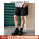 Abercrombie & Fitch美式復古經(jīng)典百搭高街五分褲牛仔褲短褲25秋季男裝128-5087 黑色水洗 31 W(180/78A)