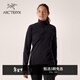 ARC'TERYX始祖鳥(niǎo) RHO ZIP NECK 女子 內層長(cháng)袖上裝 BLACK/黑色 M
