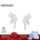 HEFANG何方珠寶小星云耳環(huán)優(yōu)雅耳飾銀女士輕奢高級感生日新年禮物送女友
