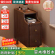 城市密碼實(shí)木床頭柜全實(shí)木床頭柜臥室小型極窄床頭柜胡桃木色小床頭柜 【胡桃色】寬25cm【全實(shí)木】 【整裝】