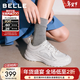 百麗（Belle）簡(jiǎn)約基礎老爹鞋女厚底增高透氣網(wǎng)面休閑鞋E3E1DCM5 米色 36 (230mm)