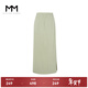 麥檬MM四季衣櫥百搭職場(chǎng)氣質(zhì)半身裙商場(chǎng)同款夏5F2241011 豆綠 M