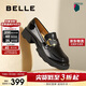 百麗飾扣樂(lè )福鞋女25春新商場(chǎng)同款通勤鞋B7X1DAA5 黑色 38