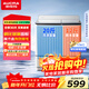 澳柯瑪（AUCMA）半自動(dòng)波輪洗衣機10KG公斤 雙缸大容量 雙電機除毛宿舍租房家用洗滌脫水甩干機 XPB100-8988S
