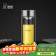 希諾（heenoor）雙層玻璃杯男家用商務(wù)辦公泡茶杯子過(guò)濾車(chē)載水杯XN-9102 360mL